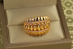 Кільце Xuping Jewelry Грілз р 21 золотисте