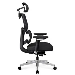 Офісне крісло Mealux D2 Air Fabric Black (HF-D2 F/B) - мініатюра 5