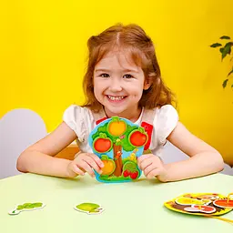 Гра-шнурівка з липучками "Їжачок у лісі" Vladi Toys VT1804-45 (укр) - мініатюра 3