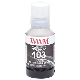 Чорнило WWM 103 для Epson L3100/3110/3150 140г Black (E103B) - мініатюра 1