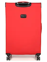 Валіза велика L тканинна Snowball 87303 79×47×31см 103+16л Червоний - мініатюра 4