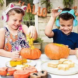 Дитячі навушники Riwbox CT-7S Cat Ear Bluetooth - мініатюра 5