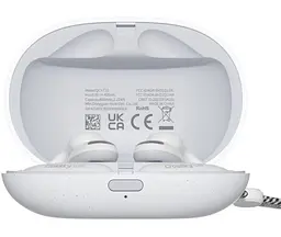 Навушники QCY бездротова стереогарнітура Bluetooth в кейсі T15 білі - мініатюра 6