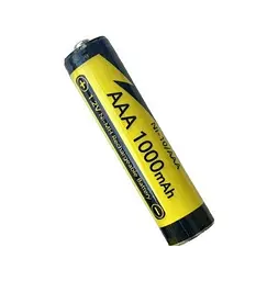 Акумулятор LiitoKala Ni-10/AAA 1.2V 1000mAh (Чорний з жовтим) - мініатюра 4