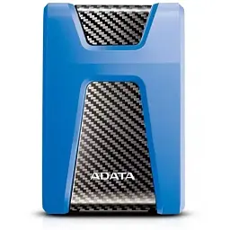 Зовнішній жорсткий диск Adata портативний USB 3.2 DashDrive Durable HD650 2TB синій