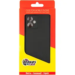 Чохол до мобільного телефона Dengos Carbon Motorola G14 (black) (DG-TPU-CRBN-191) - мініатюра 5