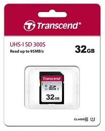 Transcend Карта пам'яті SD 32GB C10 UHS-I R100/W20MB/s - мініатюра 2