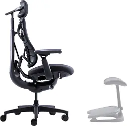 Крісло офісне LiberNovo Omni Midnight Black 48 см (CP-GW-0000015-00-01) - мініатюра 6
