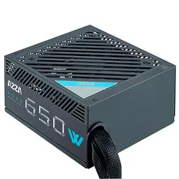 Блок живлення 650 Вт,, Black, 80+ Bronze, 12 см AZZA teh0034044