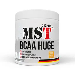 Амінокислота BCAA Huge, 200 таблеток MST fit0018402