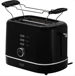 Тостер Adler AD 3224 black - мініатюра 2