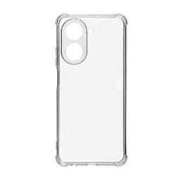 Прозрачный чехол для Xiaomi Redmi A5 4G (GL) Poco C71 4G с защитой камеры и усиленными бортами, тонкий, силиконовый, бесцветный, ударопрочный, противоударный бампер с закрытой камерой, ArmorStandart (ARM84706)
