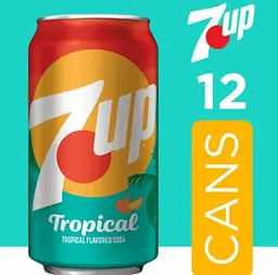 Газований напій 7UP Tropical 355 мл - мініатюра 2