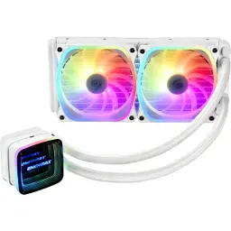 Система рідинного охолодження Enermax Aquafusion ADV 240 White ARGB (ELC-AQFA240-SQA-W) - мініатюра 7