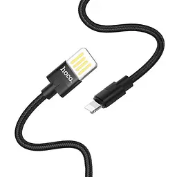USB Cable Hoco U55 Outstanding Lightning Black 1m - мініатюра 3