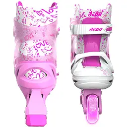 Роликові ковзани Neon Inline розмір 30-33 рожевий (NT07P4) - мініатюра 2