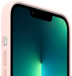 Чохол Silicone Case з MagSafe для Apple iPhone 13 Pro Max (6.7) (Chalk Pink) ААА [70504] - мініатюра 4