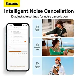 Навушники Baseus True Wireless Earphones Bowie M2 (NGTW140002) білі - мініатюра 8