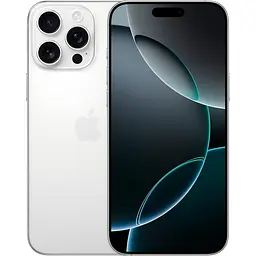 Смартфон Apple iPhone 16 Pro Max 256GB White Titanium [MYWW3] Б/В [167543]