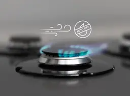 Варильна поверхня Electrolux газова, 60см, чавун, нерж - мініатюра 8