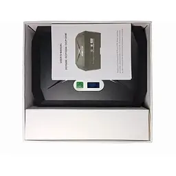 ДБЖ UPS DC 60W 20800mAh для роутера, терміналу, камери DC2060P/DCP60W DC5.5x2.5 мм: 4x12V(5A)/ 1x9V-12V/ 1x5V / 2xUSB/ POE LCD Black - мініатюра 3