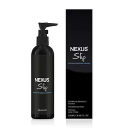 Густой анальный лубрикант Nexus Slip Anal (250 мл) на водной основе, супер для анальных игрушек
