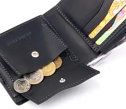Шкіряне чоловіче портмоне GRANDE PELLE 11х9х2 см acs0027534 - мініатюра 8
