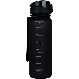 Пляшка для води UZspace Colorful Frosted 800 мл чорна (3053) - мініатюра 2