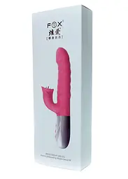Вібратор-кролик B - Series Fox Heating Mode, 23 см (фіолетовий) - мініатюра 5