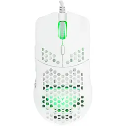 Мишка Modecom Shinobi 3327 Volcano, ігрова, 5200dpi., 6кн., біла