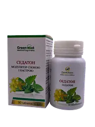 Фітокомплекс GreenSet Седатон 90 таблеток - мініатюра 3