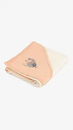 Рушник Unisex з кутком для малюка Ramel 319 80 х 90 см Персиковий shop (2000999332180) - мініатюра 2