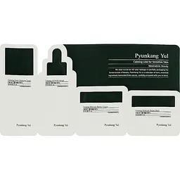 Набір Pyunkang Yul Sample Pouch: тонер 1.5 мл + сироватка 1.5 мл + бар'єрний крем 1.5 мл + відновлювальний бальзам 1.5 мл