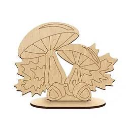 Фігурка для розфарбовування та декорування Два грибочки Fabrika Decoru FDZ-544