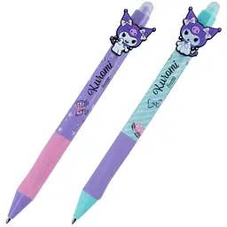 Ручка кулькова з фігуркою Kite Kuromi автоматична синя 36 шт. (HK24-393-2)