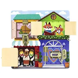 Бізіборд Viga Toys Будиночок (44653)