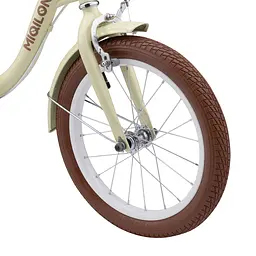 Дитячий велосипед Miqilong LS 12" бежевий (RBB-LS12-BEIGE) - мініатюра 5