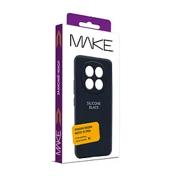 Чохол MAKE Xiaomi Redmi Note 15 Pro Silicone Black - мініатюра 5