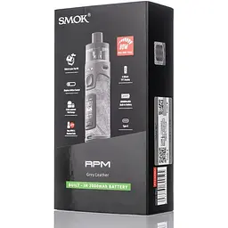 Под-система електронна сигарета SMOK RPM 5 80W Pod Kit 2000mAh 6.5ml White (10342) - мініатюра 4