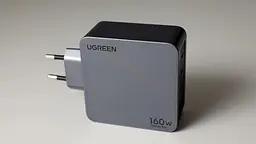 Зарядний адаптер блок живлення 4 виходи Ugreen X763 Nexode Pro 160 W 1U + 3C (UGR-25877) - мініатюра 3
