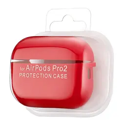 Чохол Silicone Case 2,5mm with microfiber for AirPods Pro 2 Red - мініатюра 2