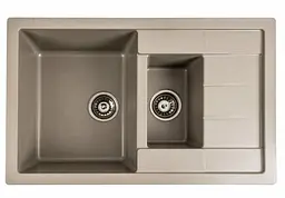 Кухонна мийка Platinum 7850W TOSKANA матовий Титан (SP000039661)