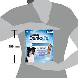Ласощі для собак середніх порід DentaLife для здоров'я зубів і ясен 115 г - мініатюра 3