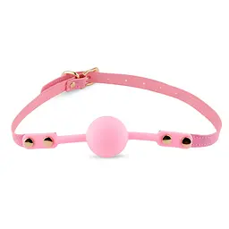 Кляп Knebel Ball Gag рожевий - мініатюра 2