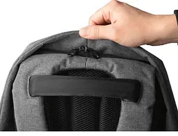Рюкзак антизлодій з Rfid Topmove IAN352250 12L Бордовий з чорним - мініатюра 8