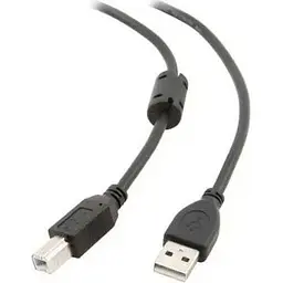 Кабель Maxxter USB 2.0 AM/BM 3m ferrit (UF-AMBM-10)