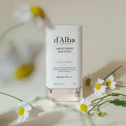 Мінеральний сонцезахисний стік D'alba Air Fit Fresh Sun Stick SPF 50+ PA++++ 19 г - мініатюра 3