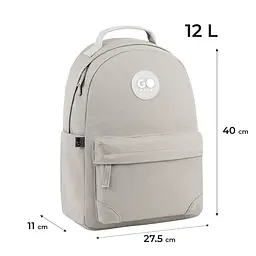 Рюкзак GoPack Education Teens 147M бежевий Бежевий (GO26-147M-4) - мініатюра 2