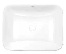 Раковина Qtap Scorpio без донного клапана QT1411K490WN