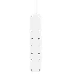 Belkin Підовжувач мережевий 2м, 4хТип, 16А, USB-A/USB-C 18Вт, фільтр, білий - мініатюра 4